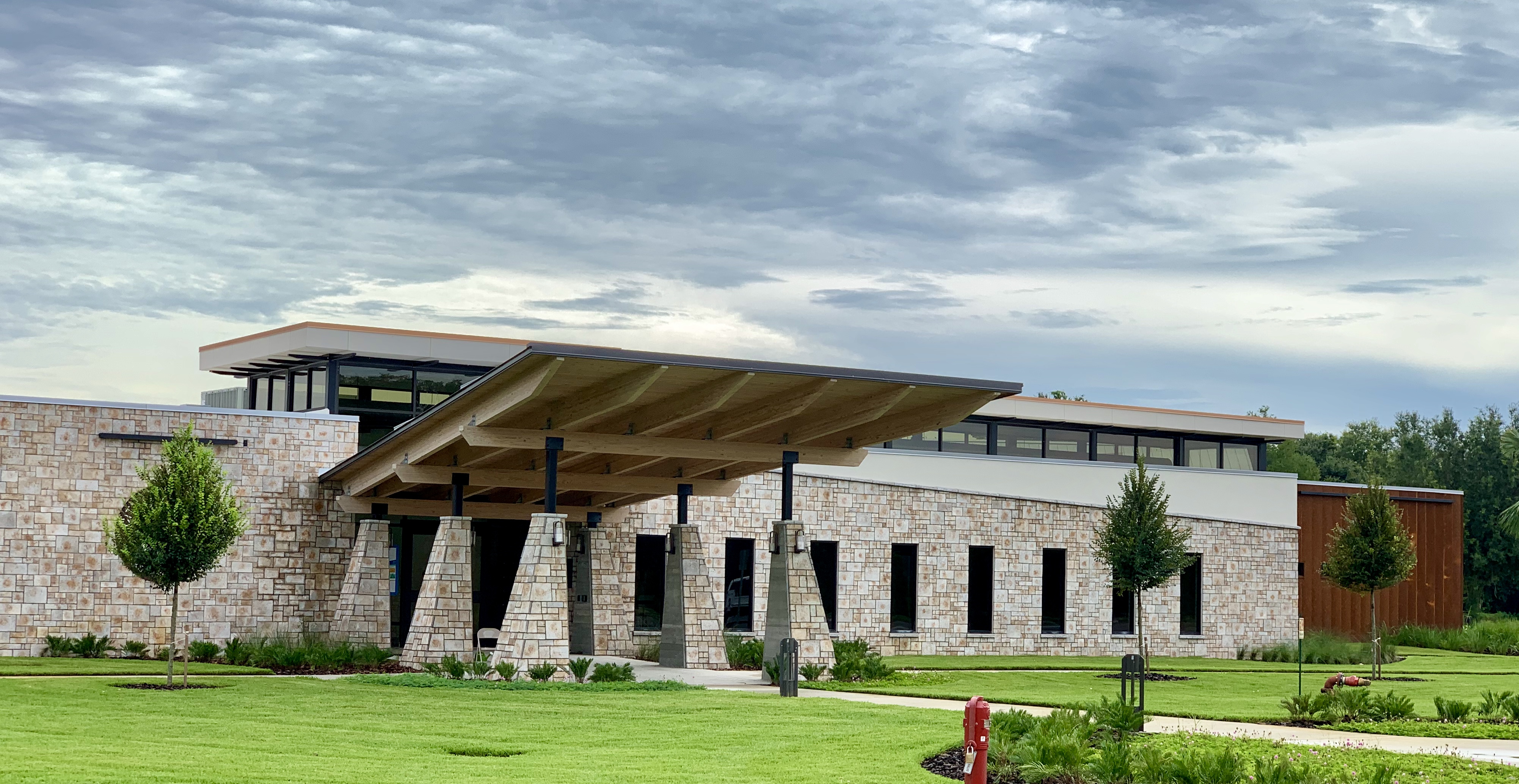 Front exterior photo of the Lake Crago Outdoor Recreation Complex