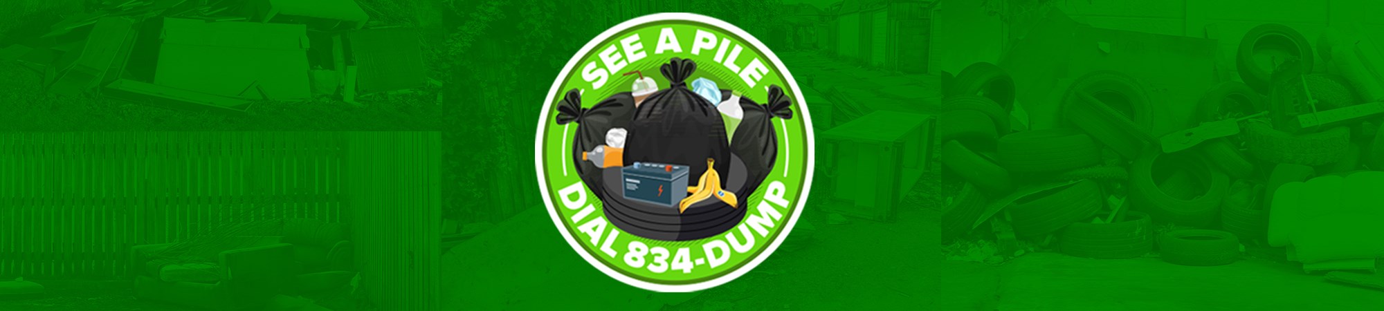 illegal dumping logo