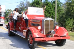 Genny McCiskill at Lakeland's annual Reverend Dr. Martin Luther King Jr. Parade, 2020