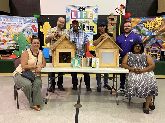 Little Free Library Workshop Group photo