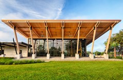 Lake Crago - Banquet Room view from outside