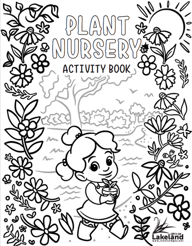 Plant Nursery Activity Book cover