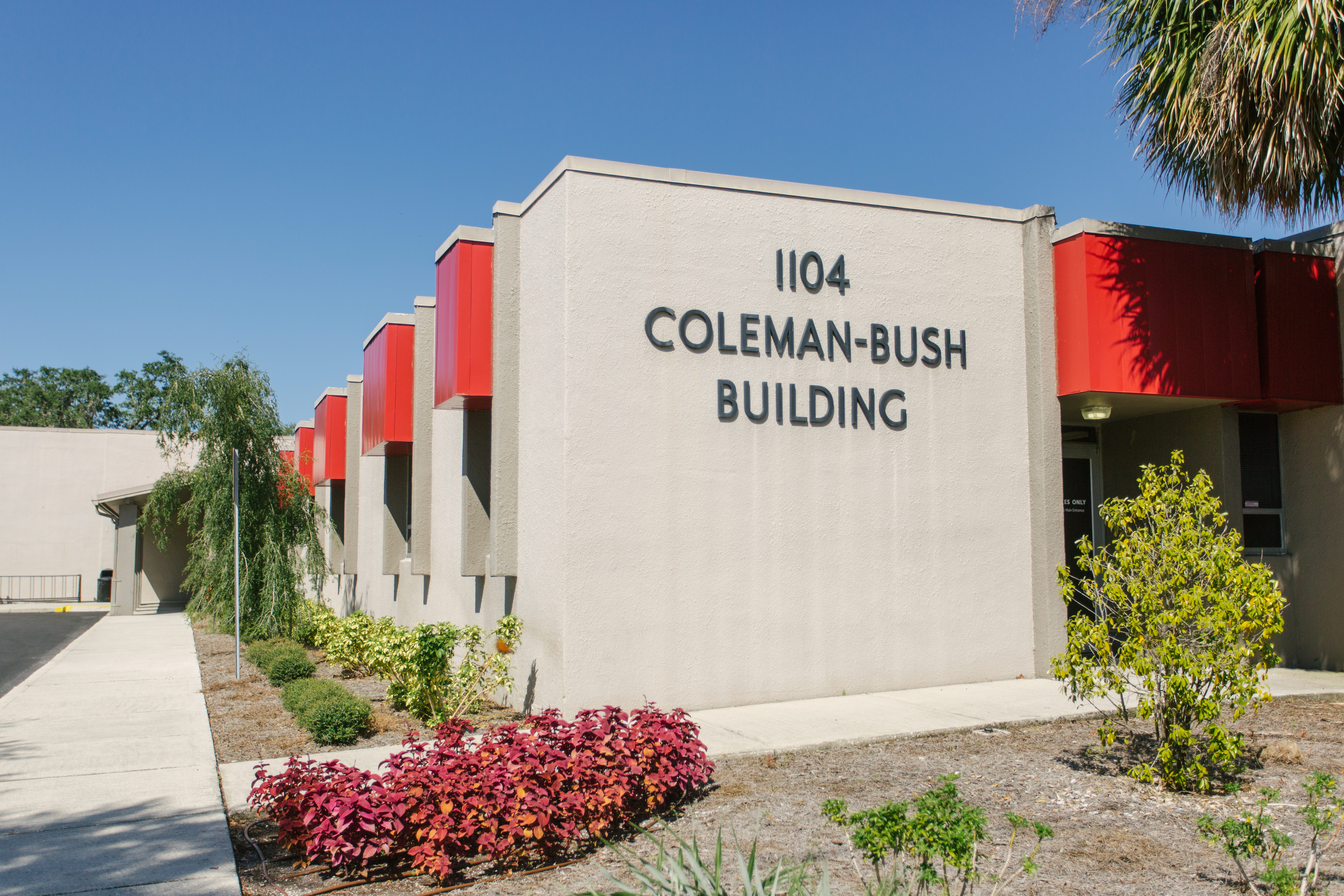exterior of the Coleman-Bush Building