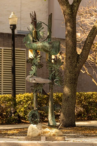 Sculpture on Lemon Street Promenade