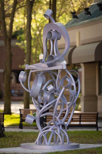 Sculpture on Lemon Street Promenade