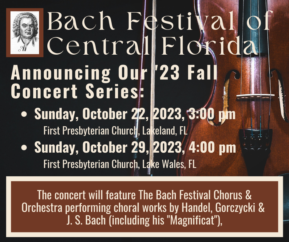 Bach Festival of Central Florida City of Lakeland