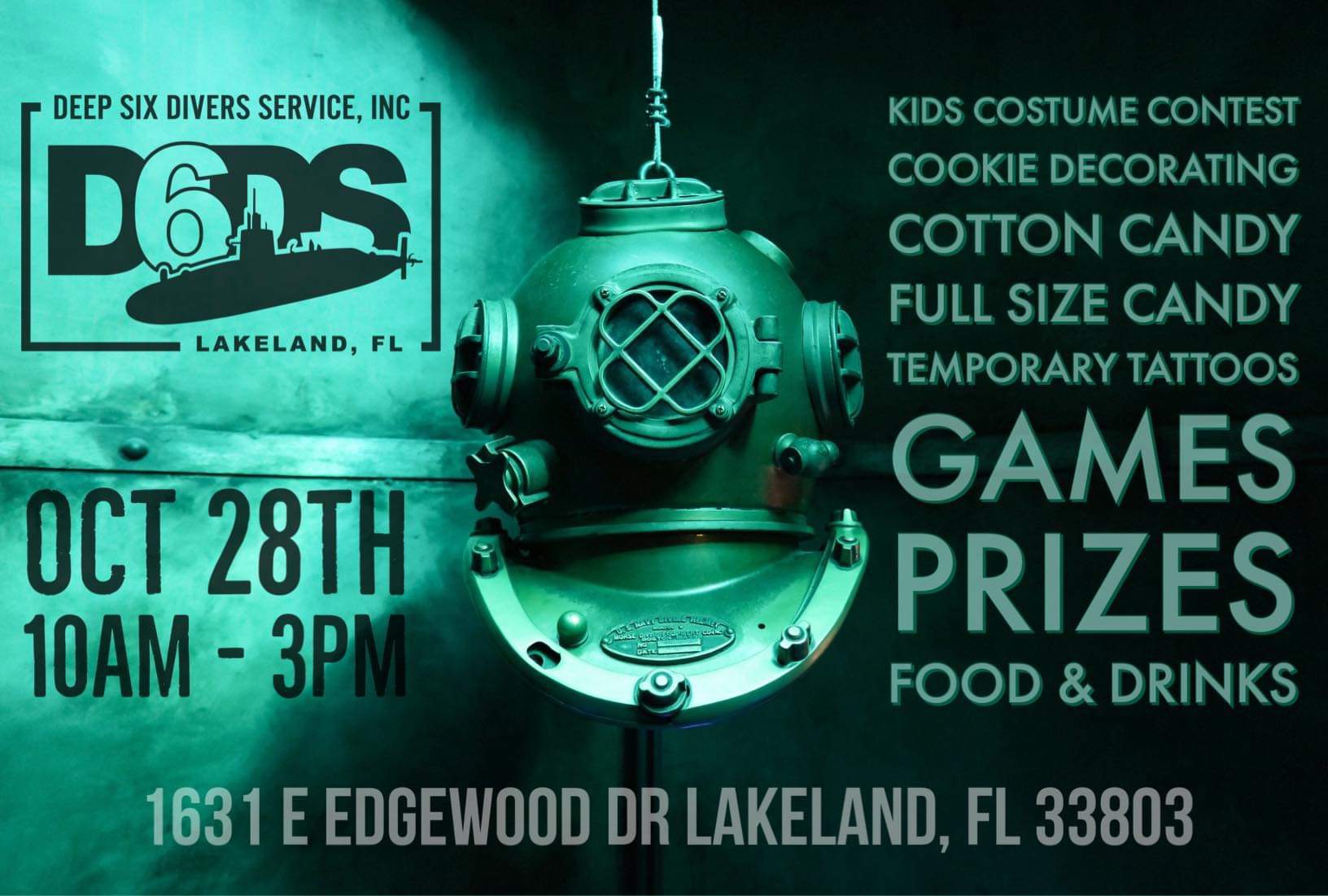 Halloween EventDeep Six Divers Service City of Lakeland