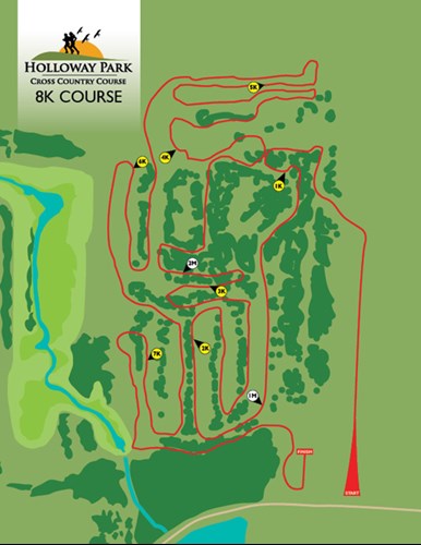 8K Course Map