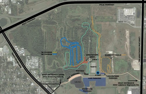 Course Layout Map