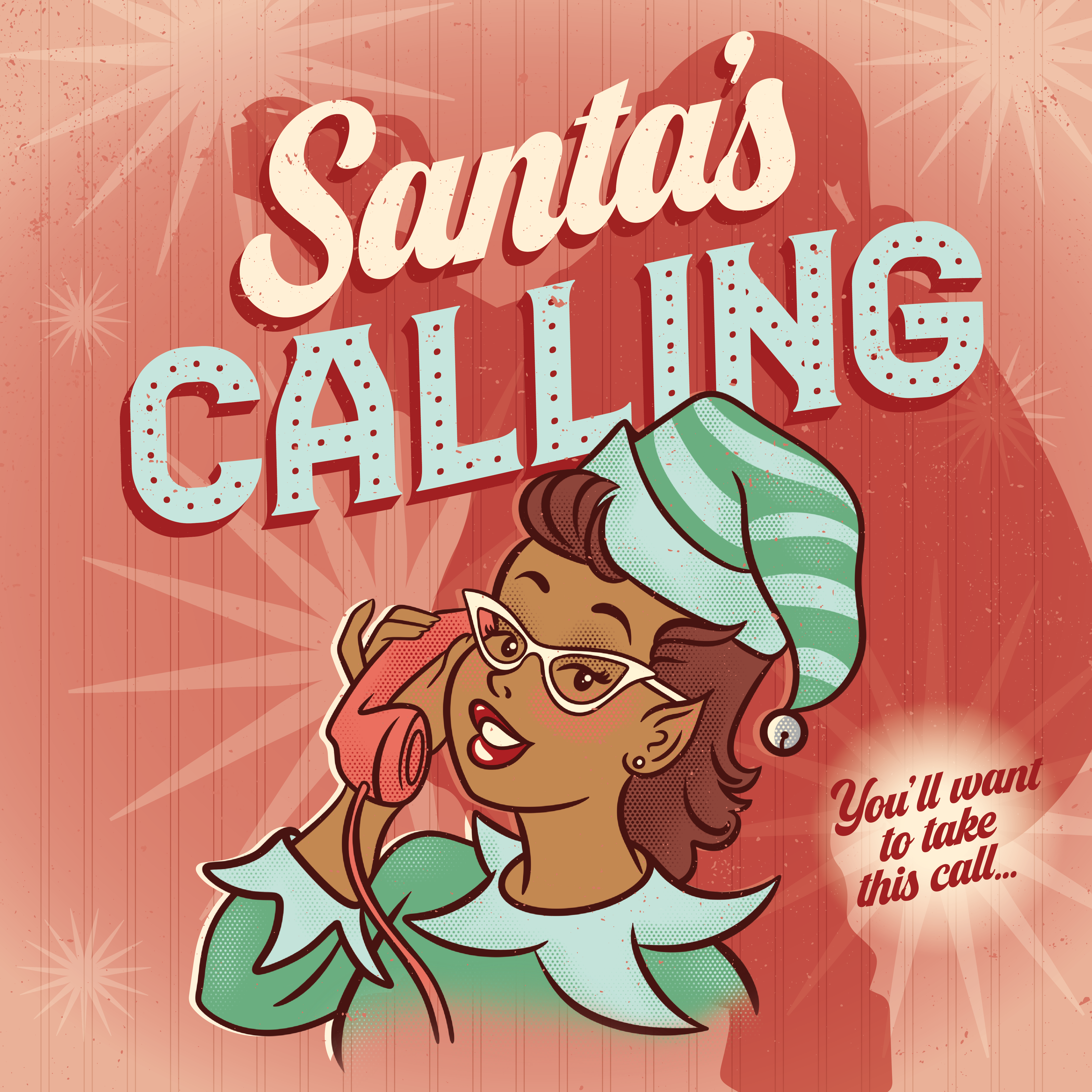 Santa's Calling Logo