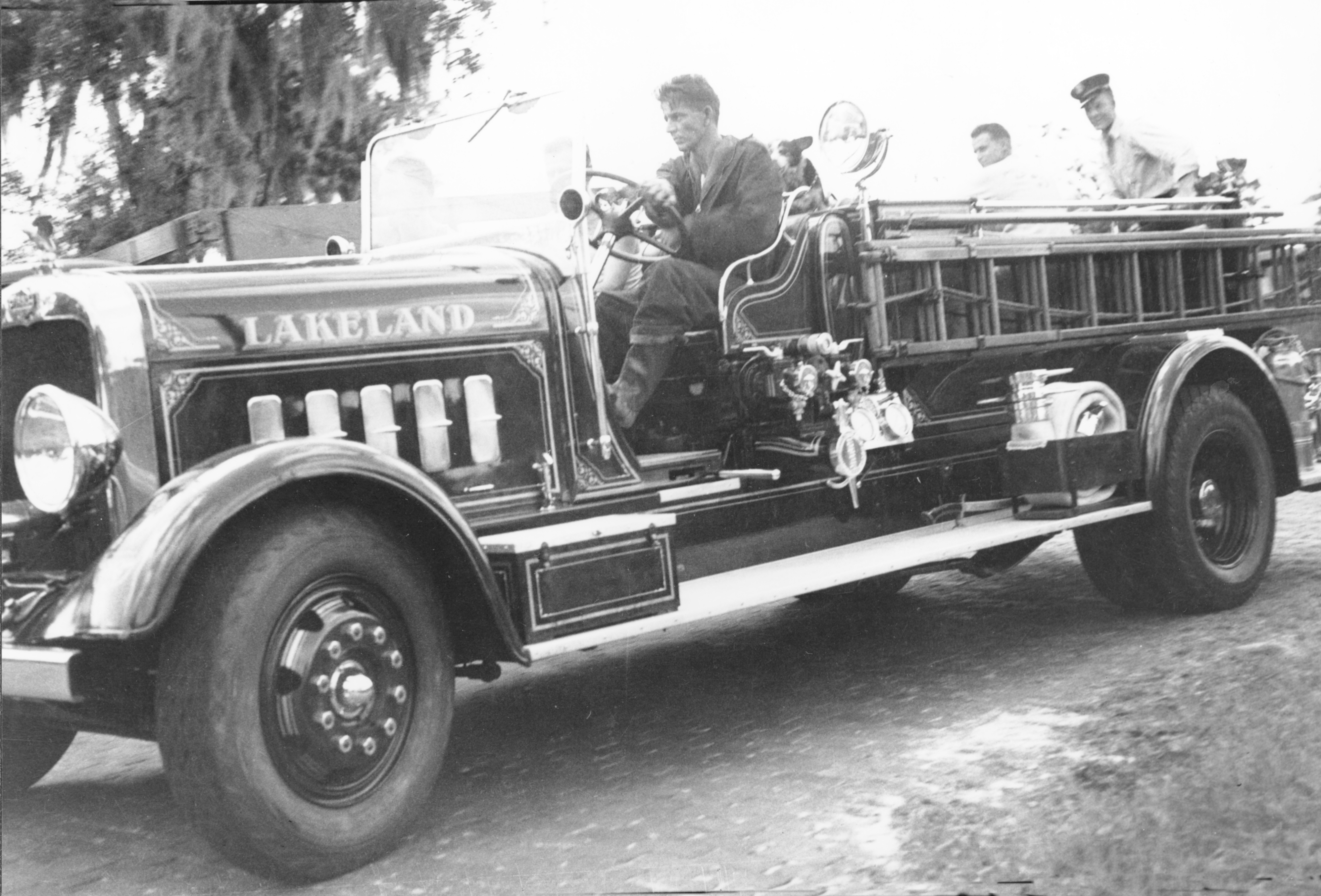 A picture of  a 1938 Pirsch Fire Truck,.