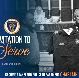 Lakeland Police Department is Seeking Ordained Clergy for Volunteer Chaplain Program