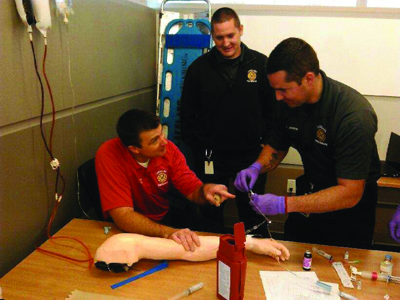 A picture of In-House Paramedic Training