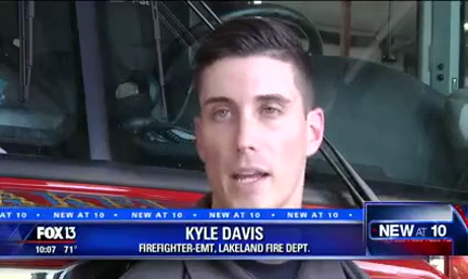 A picture of Kyle Davis, Firefighter EMT
