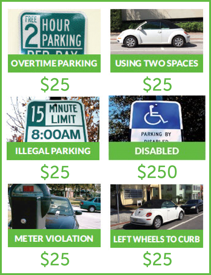 City of Lakeland Parking Fines 2017